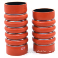 Heat resistance automobile corrugated silicone hose